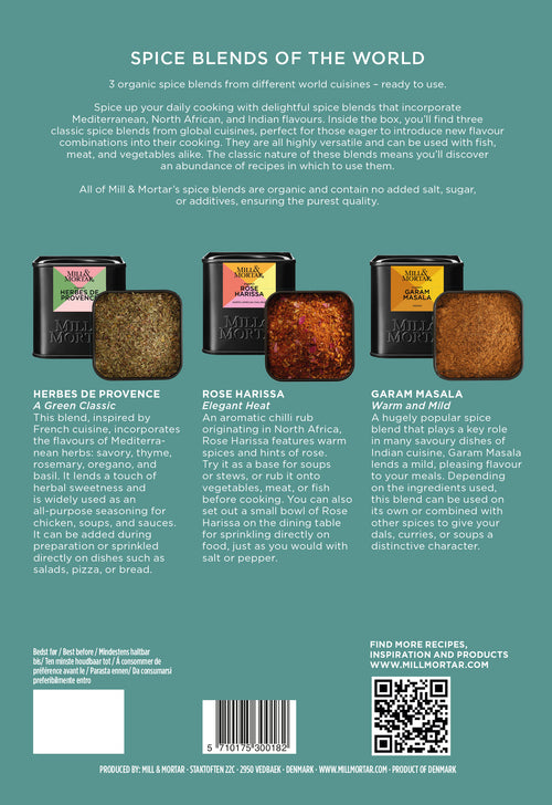 Spice Blends of The World Gaveæske