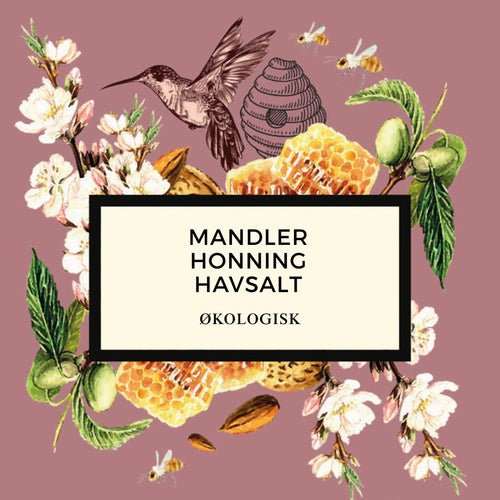 Mandler - Honning Havsalt, 100 g ØKO